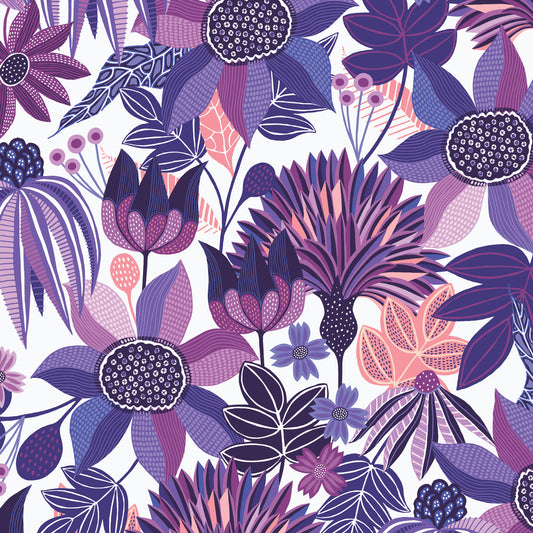 Wildest Dreams - Paradise Floral - by Rachel Parker with Cloud 9 Fabrics