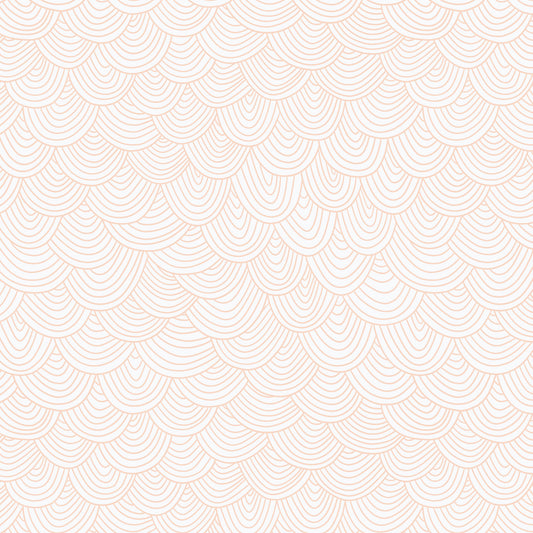 Wildest Dreams - Scallop in Vanilla - by Rachel Parker with Cloud 9 Fabrics