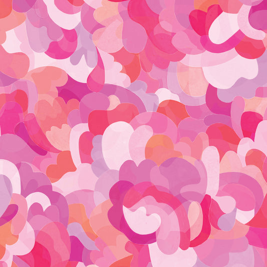 Pop & Plaids - Candy Clouds - by Rachel Parker with Cloud 9 Organic Fabrics