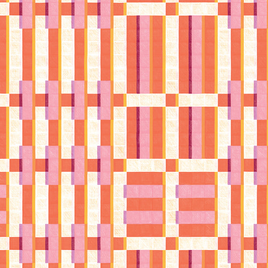 Pop & Plaids - Patchwork Sunshine - by Rachel Parker with Cloud 9 Organic Fabrics