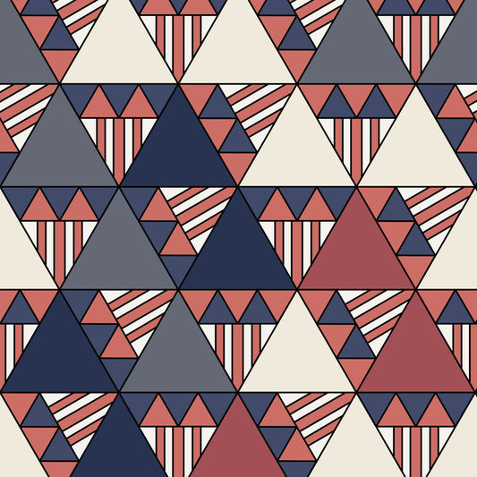 Liberty - Union Peaks - Frank Lloyd Wright designs with Cloud 9 Organic Fabrics