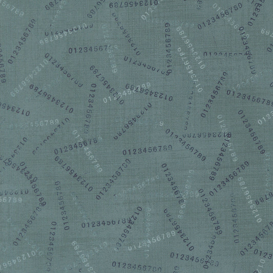 Data - Digits in Turing - by Janet Clare with Moda Fabrics