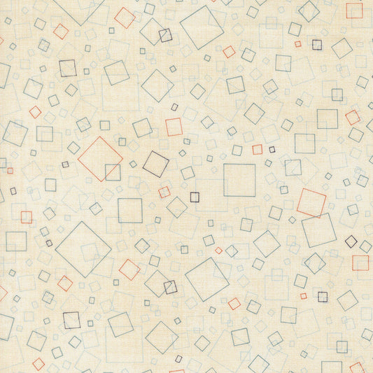 Data - Squares in Lovelace - by Janet Clare with Moda Fabrics