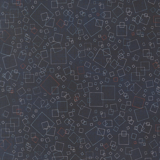Data - Squares in Hawking - by Janet Clare with Moda Fabrics