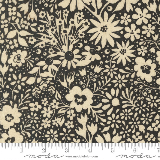 Posh - Florals in Posh Noir - by BasicGrey with Moda fabrics