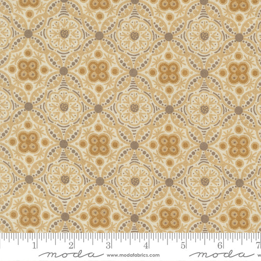 Posh - Filigree in Ivory Whisper - by BasicGrey with Moda fabrics