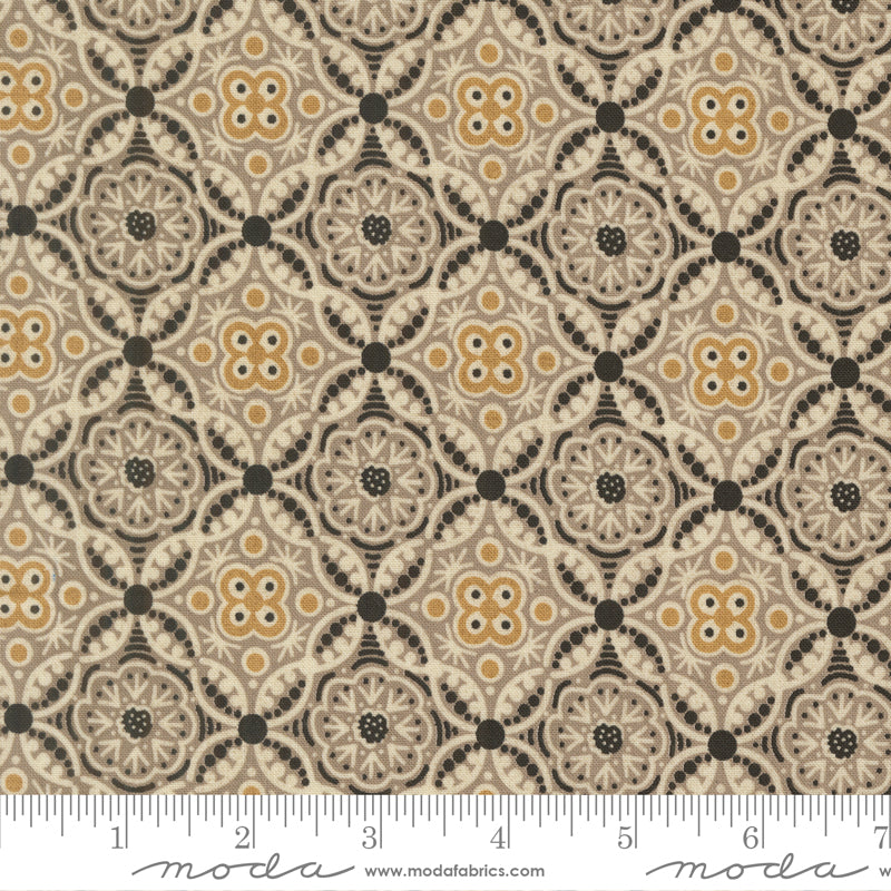 Posh - Filigree in Onyx Noir - by BasicGrey with Moda Fabrics