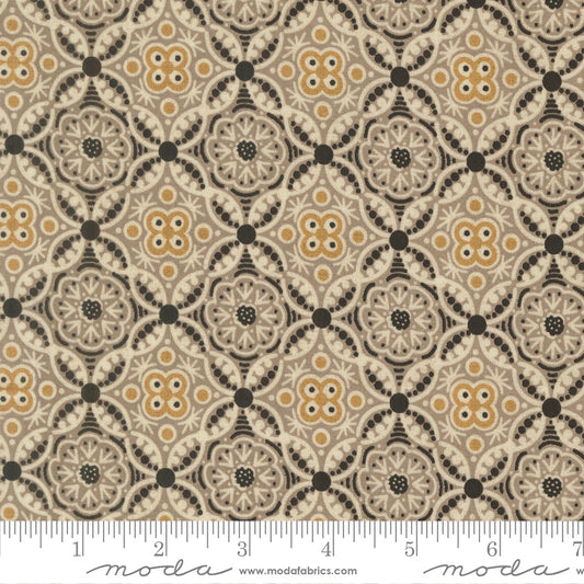 Posh - Filigree in Onyx Noir - by BasicGrey with Moda Fabrics
