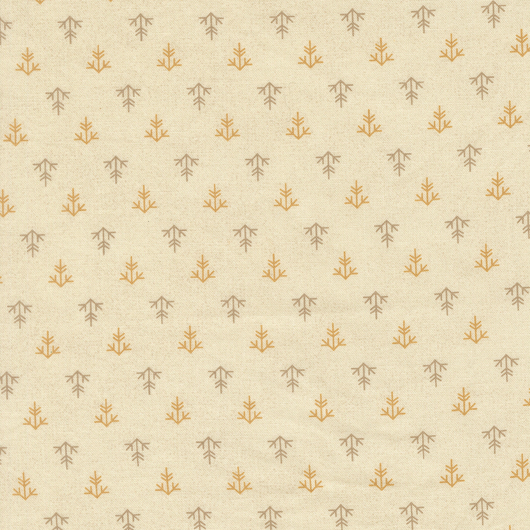 Posh - Fretwork in Ivory Whisper - by BasicGrey with Moda Fabrics