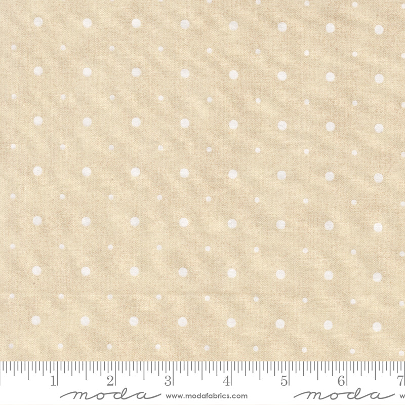 Posh - Doily Dots in Ivory Whisper White - by BasicGrey with Moda Fabrics