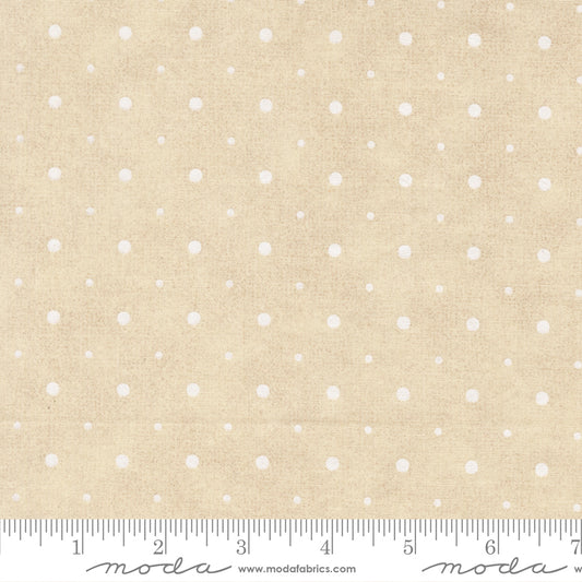 Posh - Doily Dots in Ivory Whisper White - by BasicGrey with Moda Fabrics
