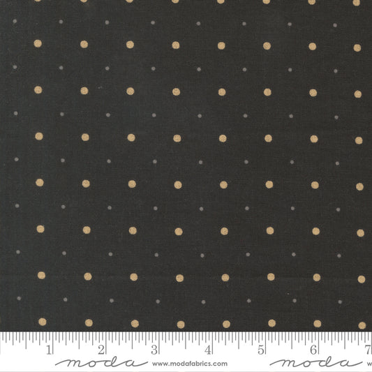 Posh - Doily Dots in Onyx Noir - by BasicGrey with Moda Fabrics