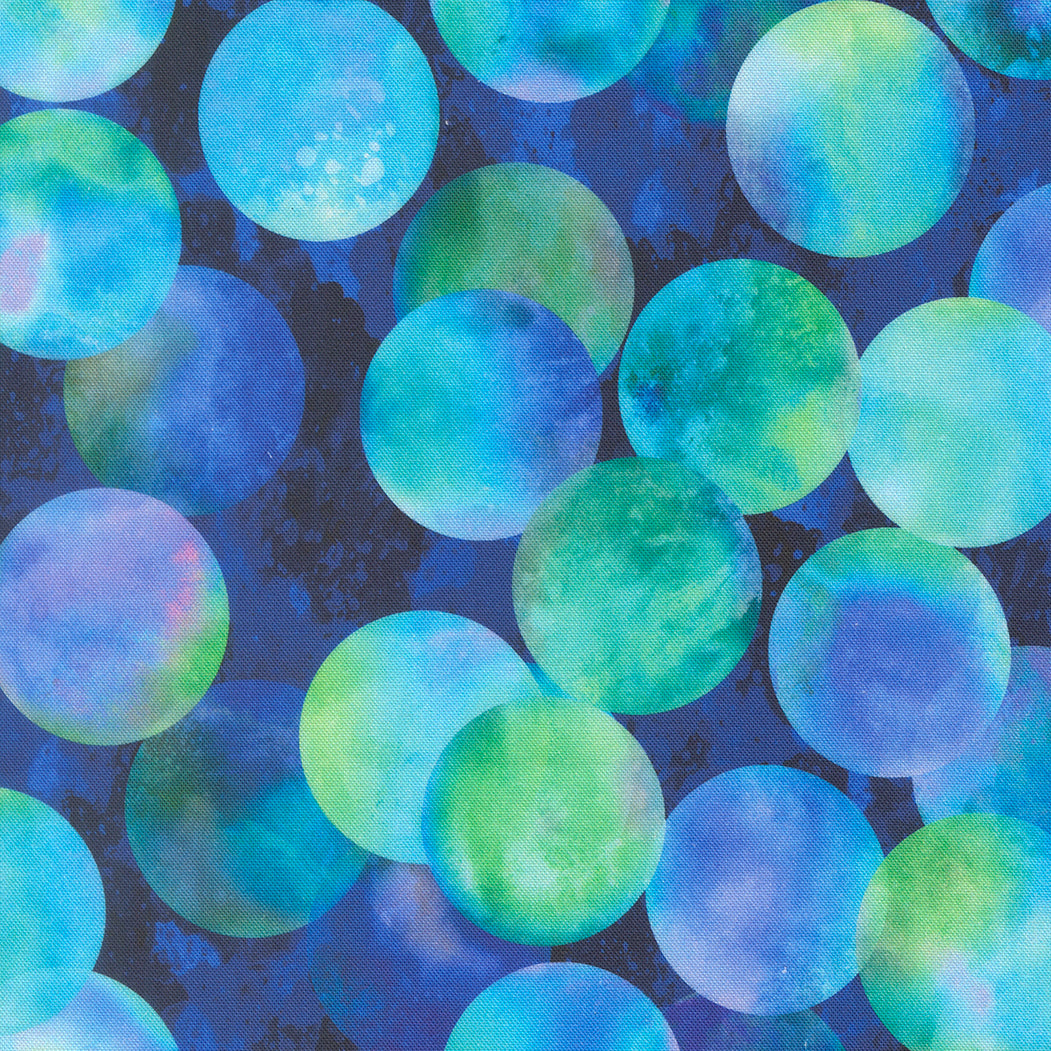 Gradients Gallery - Candescent in Midnight Sky - by Moda Fabrics