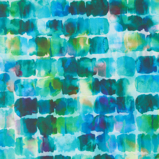 Gradients Gallery - Candy Palette in Turquoise - by Moda Fabrics