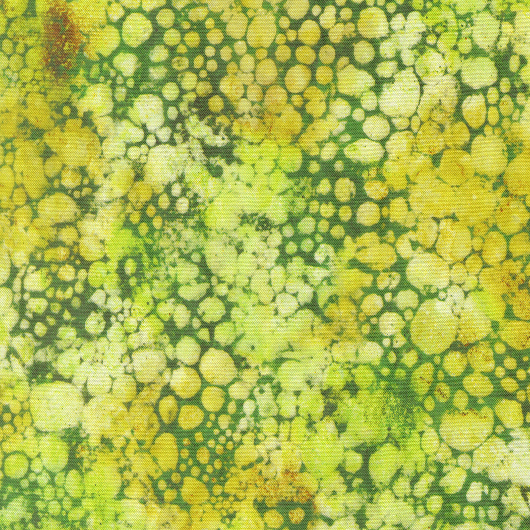 Gradients Gallery - Micro Pigments in Lime - by Moda Fabrics
