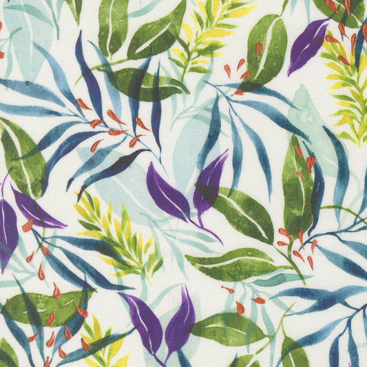 Soulstice - Verdant Florals in Fern - by Create Joy Project with Moda Fabrics