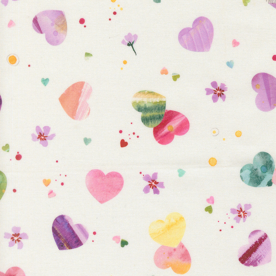 Fleur The Love - Soulmate in Cloud - by Create Joy Project with Moda Fabrics
