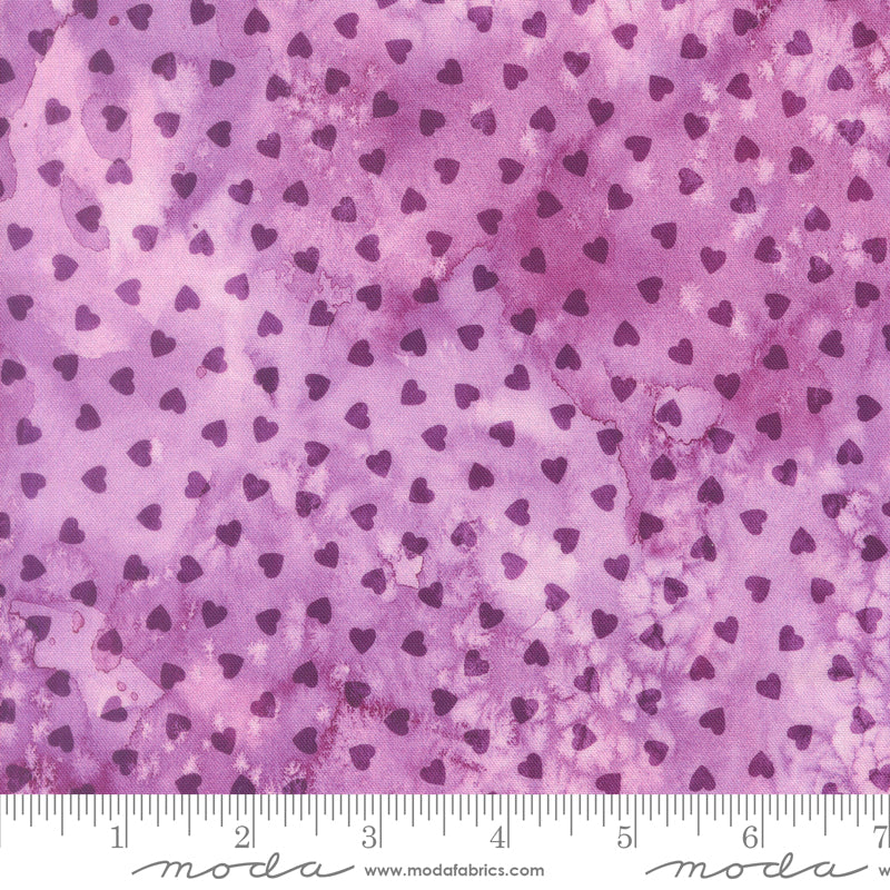Fleur The Love - Sweetheart in Lilac - by Create Joy Project with Moda Fabrics