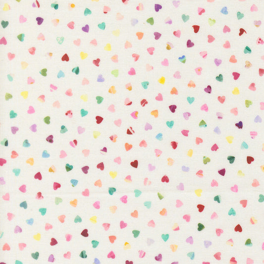 Fleur The Love - Sweetheart in Cloud - by Create Joy Project with Moda Fabrics