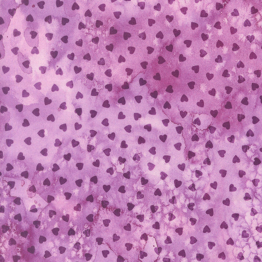 Fleur The Love - Sweetheart in Lilac - by Create Joy Project with Moda Fabrics