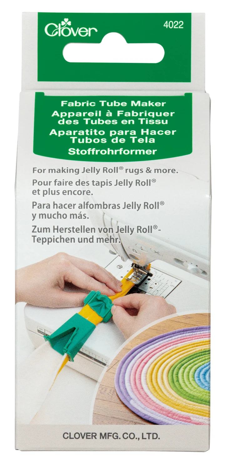 Fabric Tube Maker for Jelly Roll Rugs by Clover