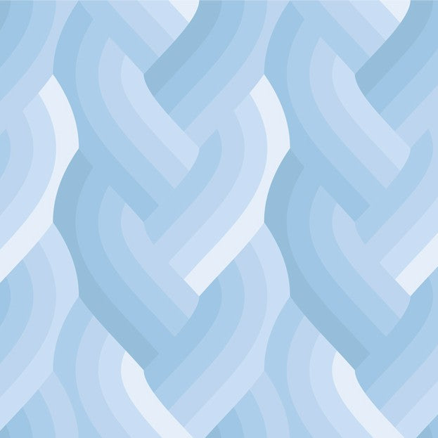 Echo - Braid in Light Blue - by Emily Van Hoff with Moda Fabrics