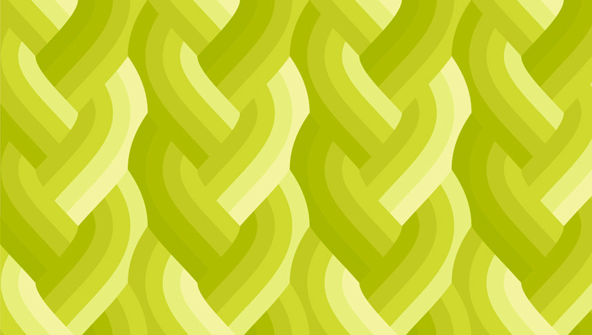 Echo - Braid in Acid Green - by Emily Van Hoff with Moda Fabrics