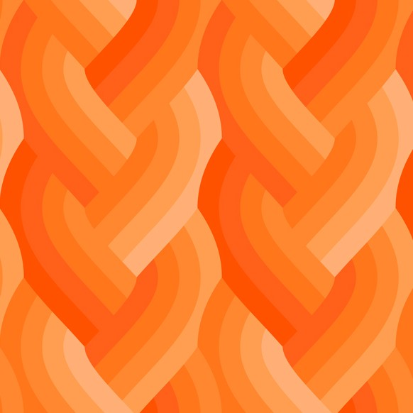 Echo - Braid in Orange - by Emily Van Hoff with Moda Fabrics