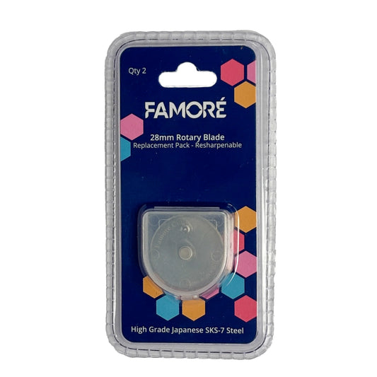 28mm Rotary Blade Replacement - 2 Pack