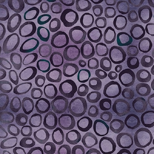 Colourful Leaves - Pebble Dot - by Stof Fabrics