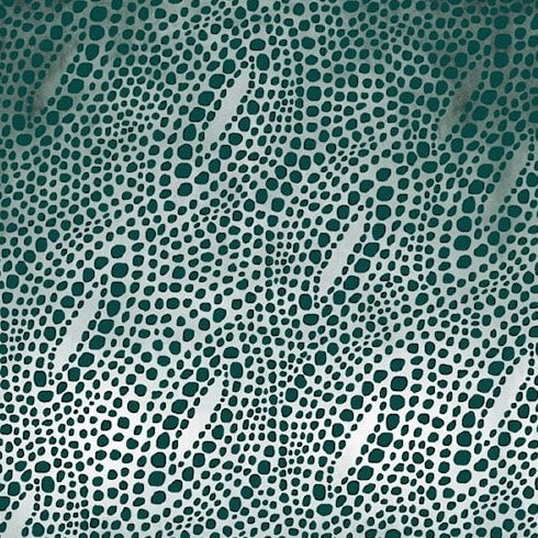 Colourful Leaves - Dot Stripe - by Stof Fabrics