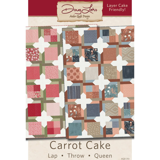 Carrot Cake Quilt Pattern - Antler Quilt Design Pattern