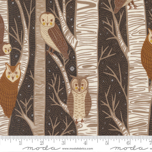 Night Owl – Night Owl in Midnight (Half Yard Cut) – by Gingiber with Moda Fabrics