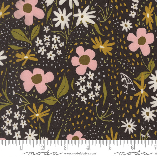 Night Owl – Feedsack in Midnight (Half Yard Cut) – by Gingiber with Moda Fabrics