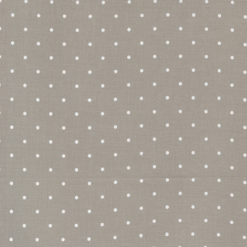 Magic Dot Basics - Dove - (Half Yard Cut) by Lella Boutique with Moda Fabrics