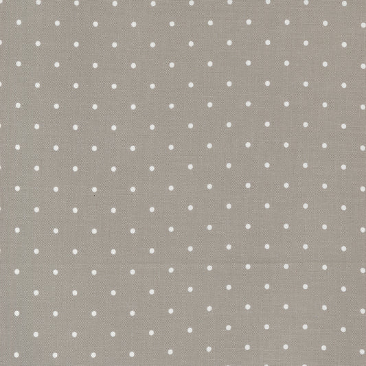 Magic Dot Basics - Dove - (Half Yard Cut) by Lella Boutique with Moda Fabrics