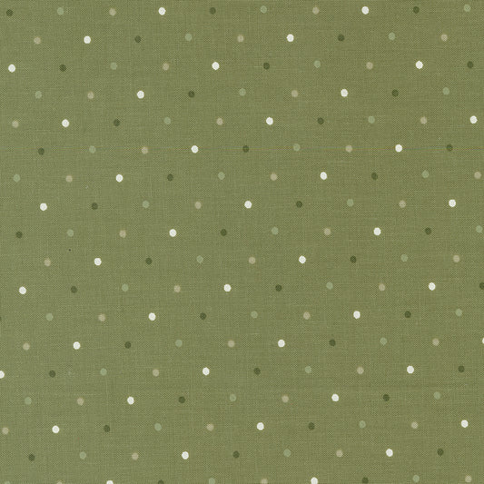 Magic Dot Basics - Fern - (Half Yard Cut) by Lella Boutique with Moda Fabrics