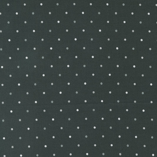 Magic Dot Basics - Charcoal - (Half Yard Cut) by Lella Boutique with Moda Fabrics