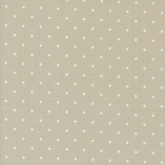 Magic Dot Basics - Flax - (Half Yard Cut) by Lella Boutique with Moda Fabrics