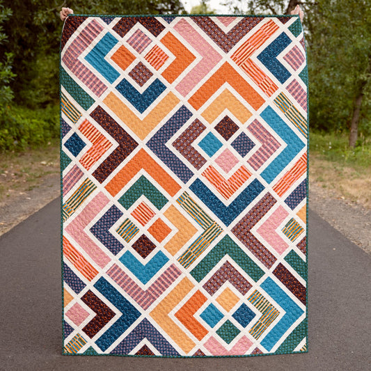 Penny Quilt Kit featuring Geometry by Ruby Star Society