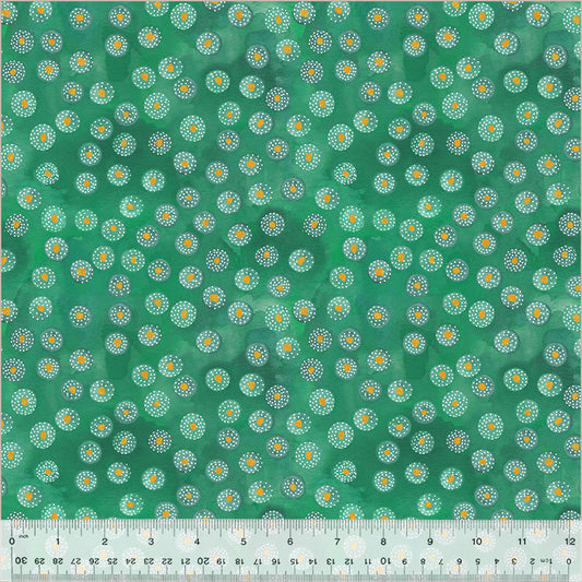 Ebb & Flow - Spritz, Jade, (Half Yard Cut) Cotton by Essoldo Design with Windham Fabrics