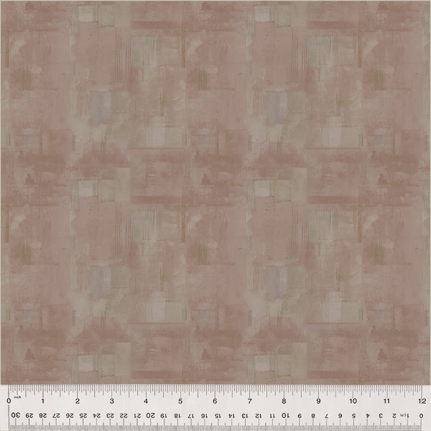 Grounded - Quiet Space, Smokey Mauve (Half Yard Cut) by Maria Carluccio with Windham Fabrics