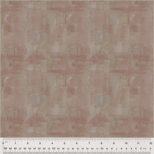 Grounded - Quiet Space, Smokey Mauve (Half Yard Cut) by Maria Carluccio with Windham Fabrics