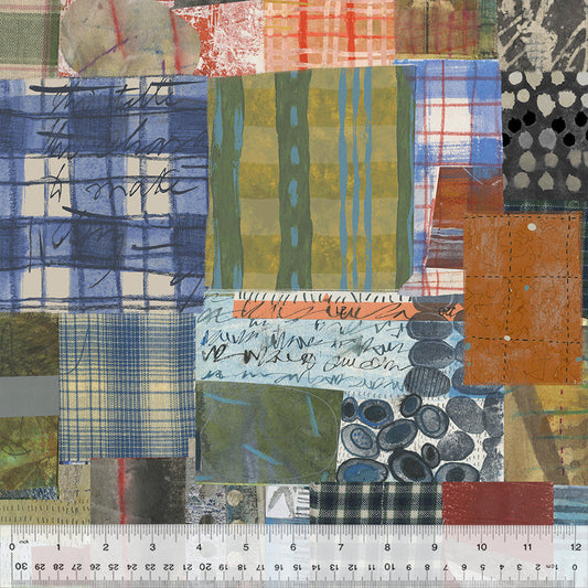 Sketchbook 21 - Picnic Grounds - Multi (Half Yard Cut) - by Marcia Derse with Windham Fabrics