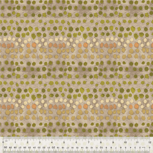 Sketchbook 21 - Paint Pots - Cactus (Half Yard Cut) - by Marcia Derse with Windham Fabrics