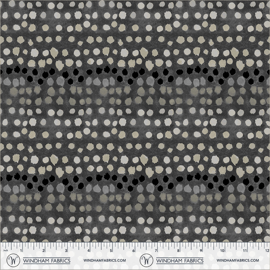 The Flannel One - Squid Ink - Flannel - by Marcia Derse with Windham Fabrics