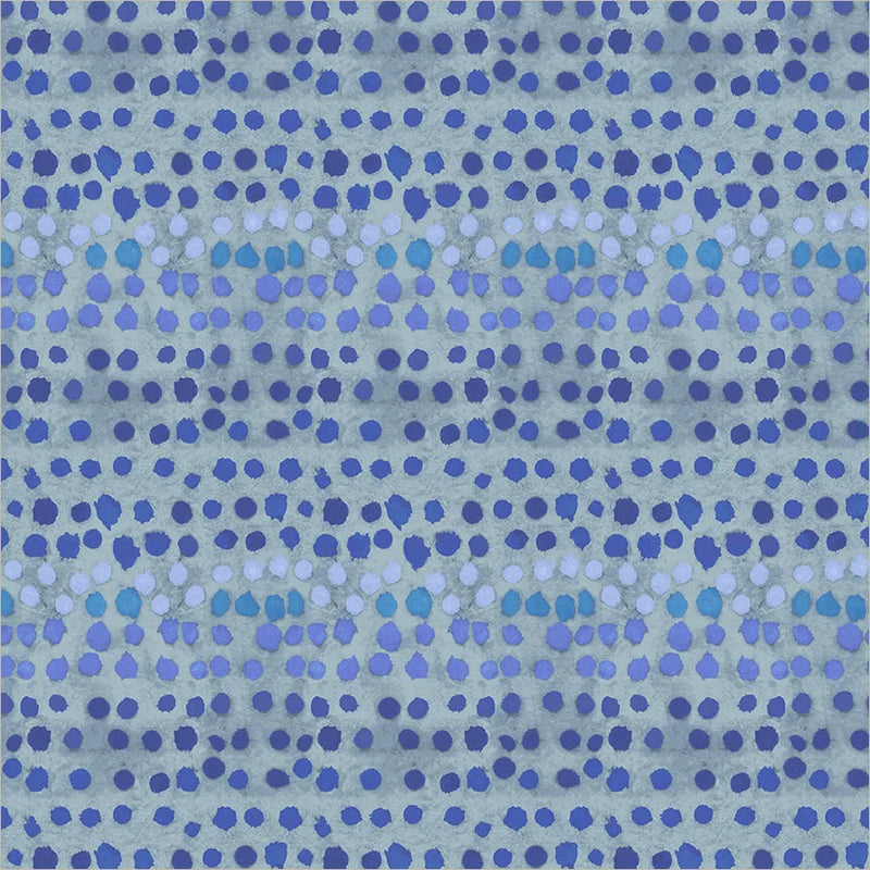 The Flannel One - Ocean - Flannel - by Marcia Derse with Windham Fabrics