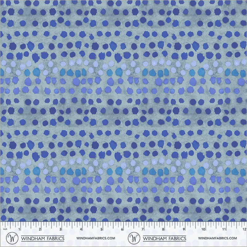 The Flannel One - Ocean - Flannel - by Marcia Derse with Windham Fabrics