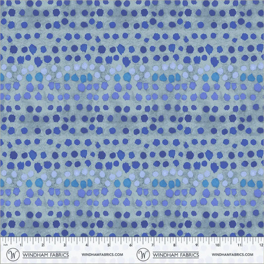 The Flannel One - Ocean - Flannel - by Marcia Derse with Windham Fabrics