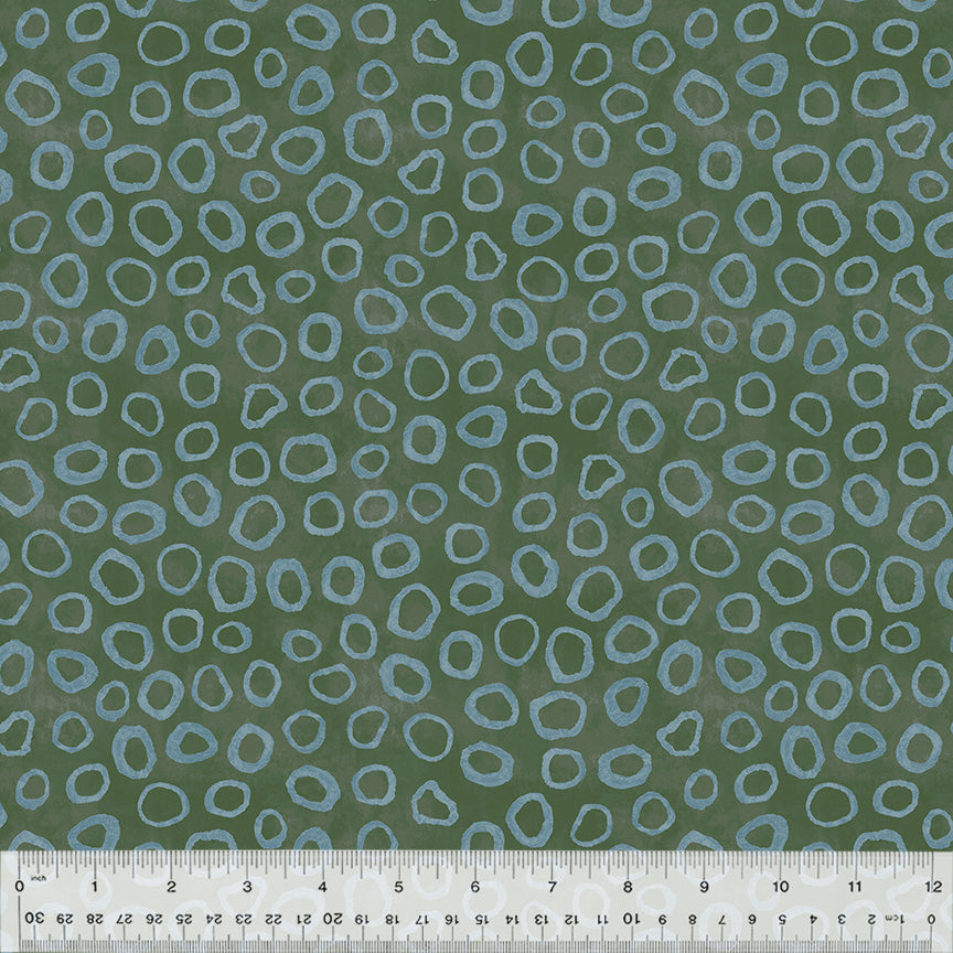 Sketchbook 21 - Gems - Lilypad (Half Yard Cut) - by Marcia Derse with Windham Fabrics